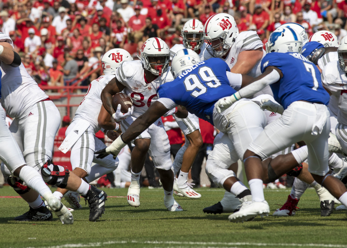 Markese Stepp 2 2021 Buffalo at Nebraska football